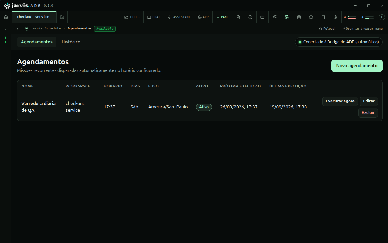 Captura de tela 1 de Mission Scheduler